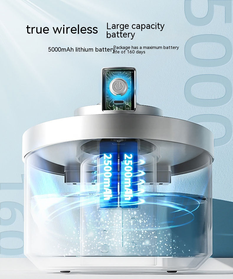 Batterie grande capacité de la fontaine sans fil pour chat
